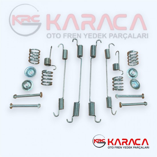 Dacia Duster Arka Fren Kampana Çivi Yay Takımı 10-18